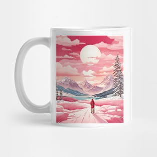 Canada Valentine's Day Vintage Retro Sunrise 2 Mug